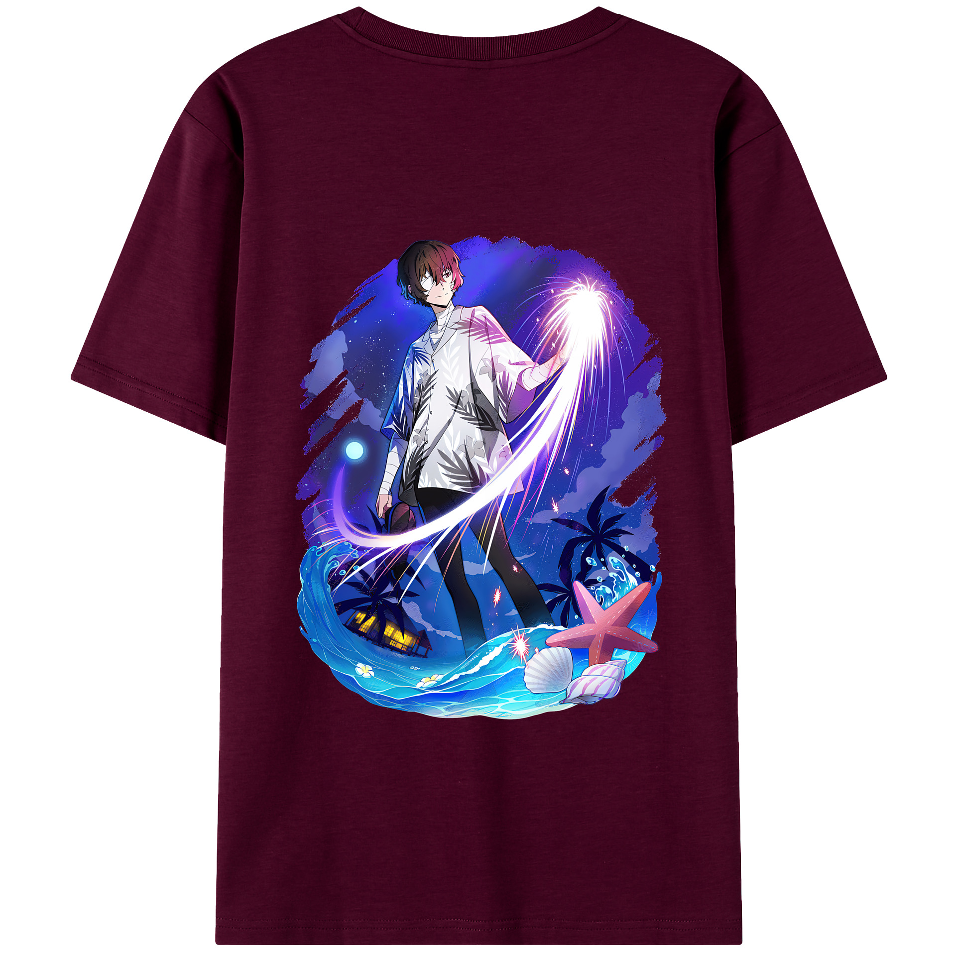 （画像用） 文豪ストレイドッグス Bungo Stray Dogs レディース半袖Tシャツ(バックプリント)